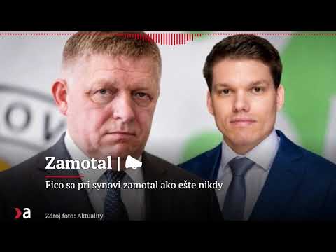 Fico sa pri synovi zamotal ako ešte nikdy