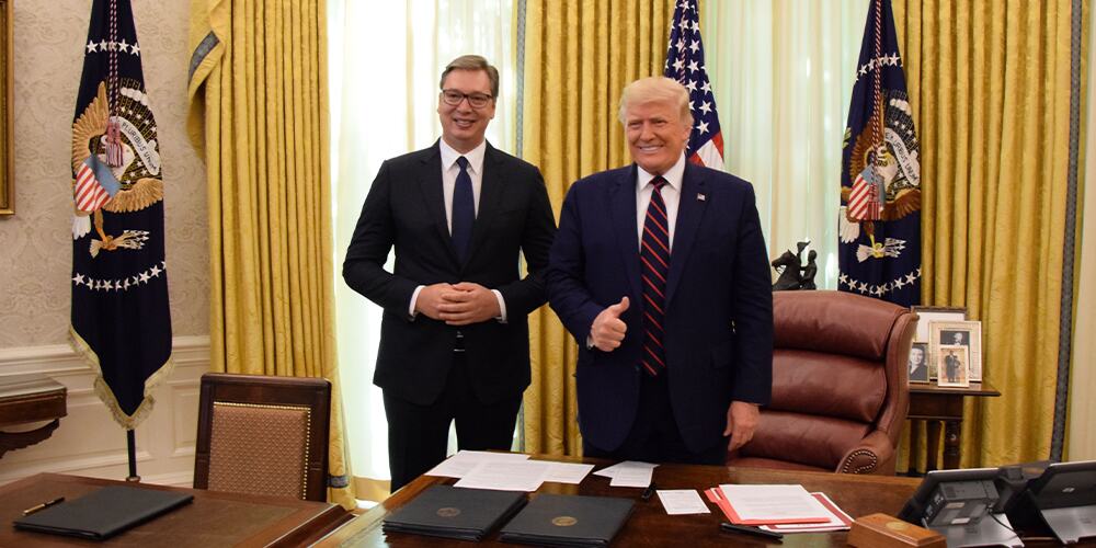 Vučić čestitao Trampu 80. rođendan
