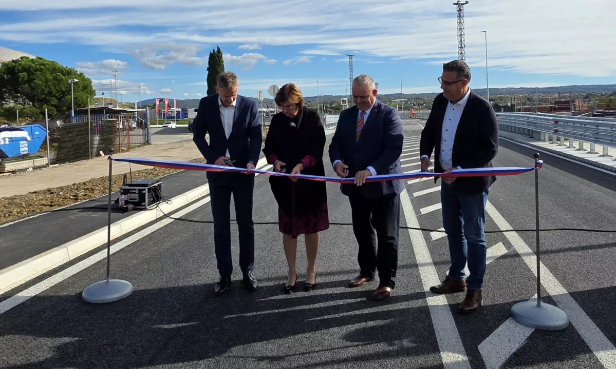 Serminska vpadnica odprta: Luka Koper dobila odcep z avtoceste